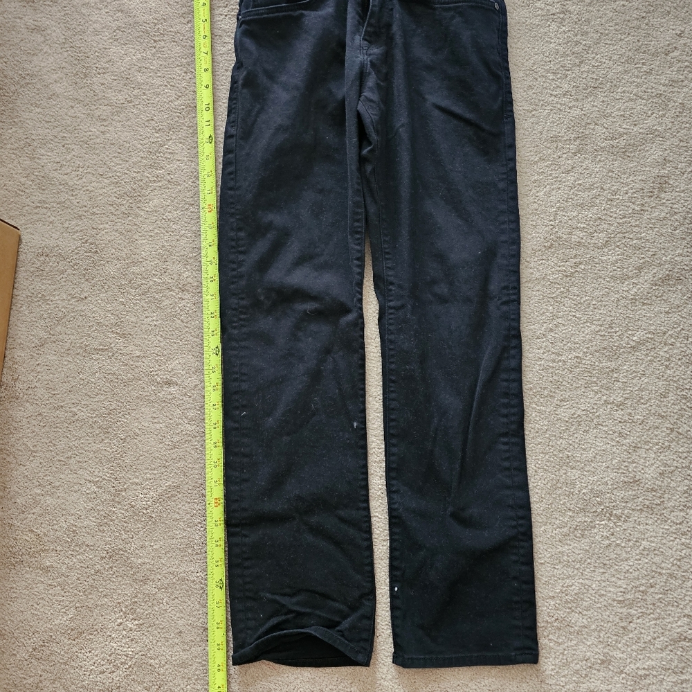 Mavi Zach Black Straight-Leg Black Pants